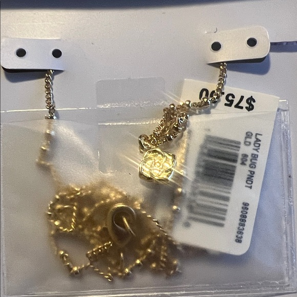 Kendra Scott Ladybug Reversible Necklace - Picture 2 of 3